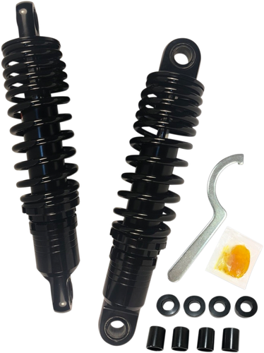 DRAG SPECIALTIES SHOCKS Premium Ride-Height Adjustable Shocks - 11.5" - Standard - Black C16-166NUAB