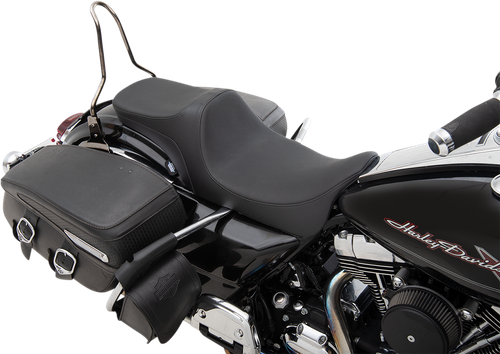 DRAG SPECIALTIES SEATS Predator III 2-Up Seat - Smooth - FL '08-'23 0801-1303