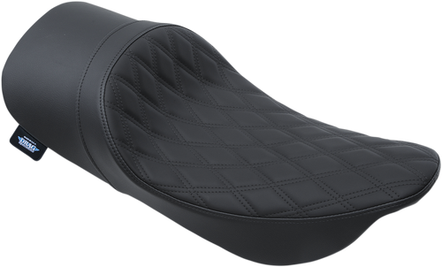 DRAG SPECIALTIES SEATS Low Profile Solo Seat - Forward - Double Diamond - FL '99-'07 0801-1159