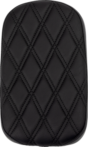 DRAG SPECIALTIES SEATS Rear Solo Seat - Wide - Double Diamond - Black Stitch - FLH/FLT '97-'23 4700B