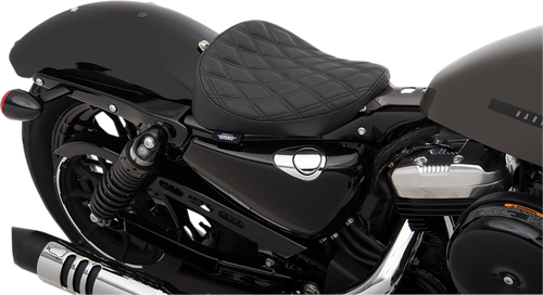 DRAG SPECIALTIES SEATS Bobber Solo Seat - Double Diamond - XL '10-'22 0804-0739