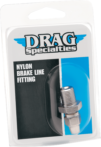 DRAG SPECIALTIES Brake Line Fitting - 7/16-24 - Straight 343