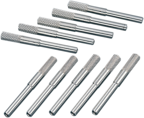 DRAG SPECIALTIES Knurled Speedometer Reset Knobs - 10 Pack 70847K