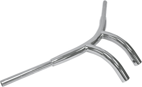 DRAG SPECIALTIES 1-1/2" T-Bar - Super Radius - 1-1/2" - Victory - Chrome 0601-0872