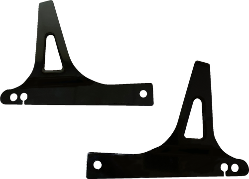 DRAG SPECIALTIES Side Plates - Black X08-0010GB