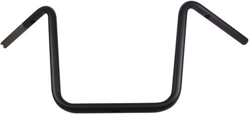 DRAG SPECIALTIES 1" Handlebar - Ape Hanger - 14" - TBW - Flat Black 0601-4211