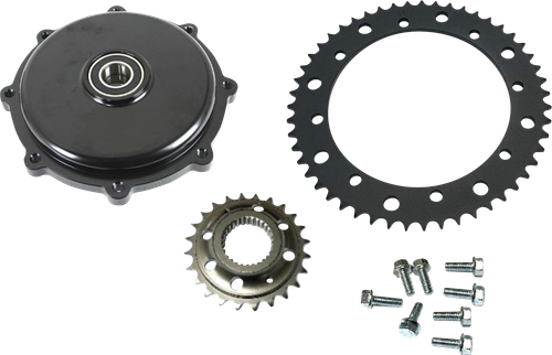 DRAG SPECIALTIES Conversion Sprocket Kit - Chrome - M8 Touring/Trike 201408