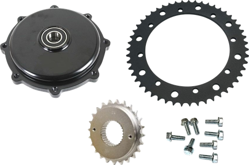 DRAG SPECIALTIES Conversion Sprocket Kit - Chrome - '09-'16 Touring/Trike 201406