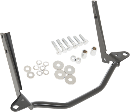 DRAG SPECIALTIES Spotlight Mount - Black - '00-'17 FLST L20-0628GB