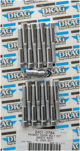 DRAG SPECIALTIES Bolt Kit - Primary Cover - Smooth - Chrome - Sportster MK685S