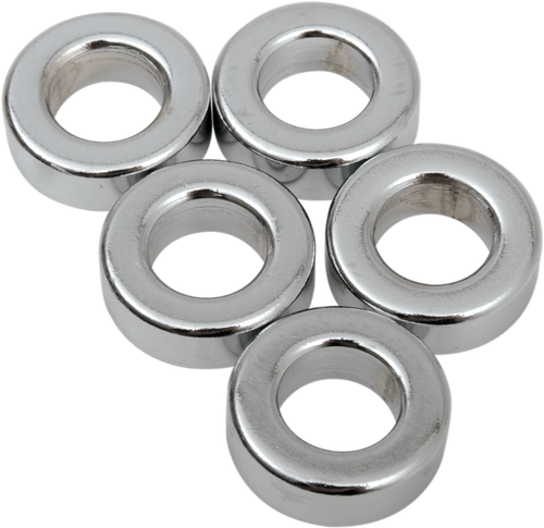 DRAG SPECIALTIES Spacer - Chrome - 3/8" x 3/4" x 1/4" MPB514