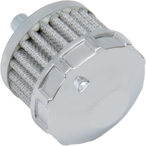DRAG SPECIALTIES Filter - Crankcase Vent - Chrome Top 35-0312A-BC142
