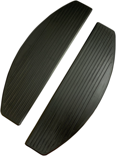 DRAG SPECIALTIES Floorboard Pads - Black - FLHC/FLSL P17-0435-R
