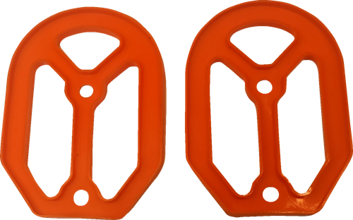 DRAG SPECIALTIES Qualifier Insert - Rubber - Orange P17-6602-O