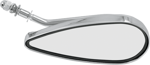 DRAG SPECIALTIES Mirror - Side View - Teardrop - Chrome - Left - Each KA-90S/L-BC335