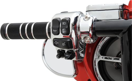 DRAG SPECIALTIES Handlebar Switch Housing Kit - Chrome H07-0772-A