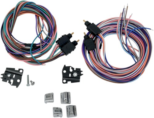 DRAG SPECIALTIES Handlebar Switch Kit - Radio/Cruise - Chrome H18-0337C/60