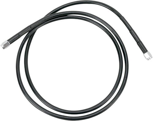 DRAG SPECIALTIES Universal Brake Line - Black - 18" 818-BLK
