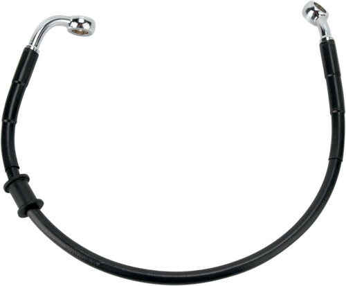 DRAG SPECIALTIES Brake Line - Rear - Black 660111-BLK