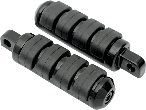 DRAG SPECIALTIES Foot Pegs - Black - XL 361129