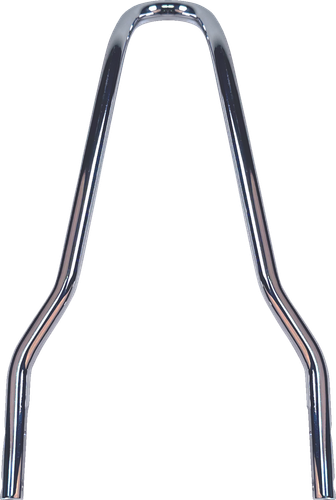 DRAG SPECIALTIES Round Tapered Sissy Bar - Chrome - 11.49"H x 8.25"W X08-0045CR