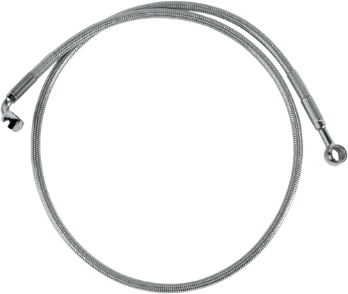 DRAG SPECIALTIES Brake Line - Front (Upper) - Stainless Steel 640310