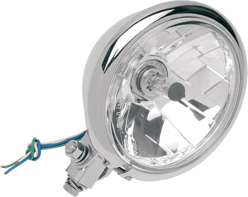 DRAG SPECIALTIES Springer Headlight - Bottom Mount - 5-3/4" - Chrome 20-6035WI