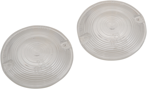 DRAG SPECIALTIES Turn Signal Lens - Clear - FL 12-0203-CL2D