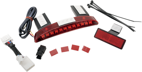 DRAG SPECIALTIES Running/Brake Light Assembly - Red Lens 77072
