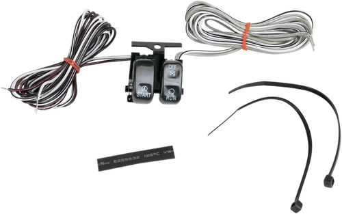 DRAG SPECIALTIES Handlebar Switch Kit - Start/Stop - Black H18-0333B-S