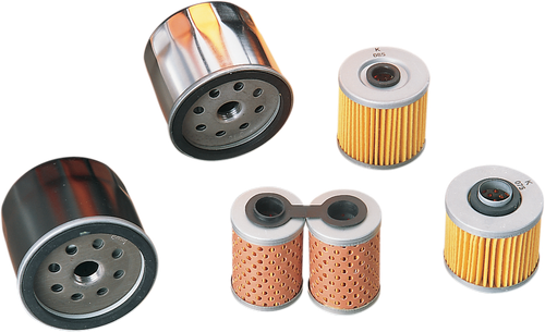 DRAG SPECIALTIES Oil Filter - Black - Twin Cam/M8 14-0020B-BX18