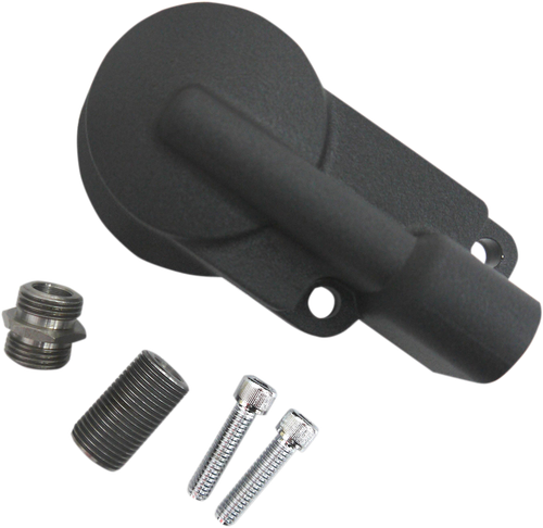 DRAG SPECIALTIES Oil Filter Mount - Black 74900W