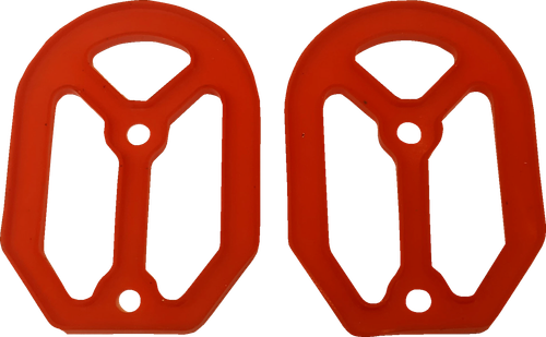 DRAG SPECIALTIES Qualifier Insert - Rubber - Red P17-6602-R