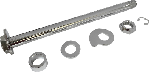 DRAG SPECIALTIES Axle Kit - Rear - Chrome - '09-'13 Touring W16-0351