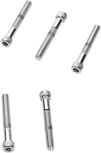 DRAG SPECIALTIES Bolts - Socket-Head/Replacement - Knurled/Fine Thread - 1/4"-28 x 1-3/4" - 10 Pack MPB285
