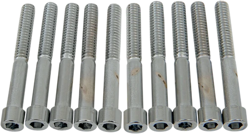 DRAG SPECIALTIES Bolts - Socket-Head - Smooth - 1/4-20 x 2" MPB185S