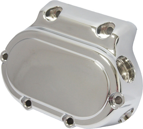 Trans End Cover 5 Speed Chrome Big Twin 87 06