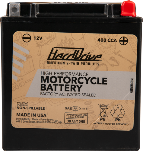 High Perform Battery Yix30l Cca 400