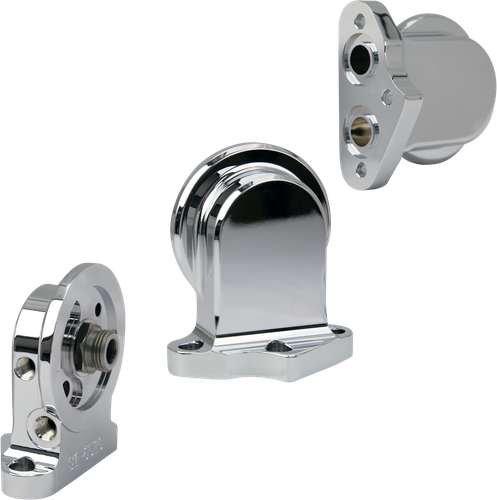 S&S CYCLE Oil Filter Mounting Bracket Kit - Chrome 106-3884