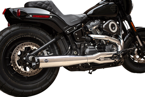 S&S CYCLE Super Street 2:1 Exhaust System - Chrome 550-0790