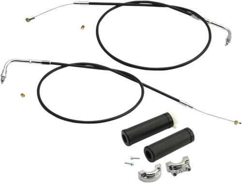 S&S CYCLE Dual-Cable Throttle Assembly Kit - 42" - E&G Carbs 19-0482