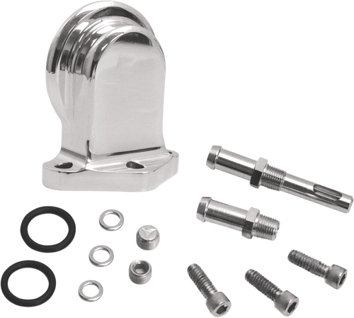 S&S CYCLE Oil Filter Mounting Bracket Kit - Polished 31-6510
