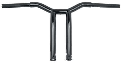Burly Brand Dominator Raked Bar 12in - Matte Black