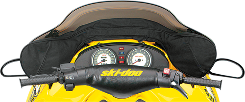 PARTS UNLIMITED Snowmobile Windshield Bag - Black - Ski-Doo '97-'01 0710-0076