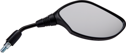 PARTS UNLIMITED Mirror - Side View - Oval - Black - Right 96007