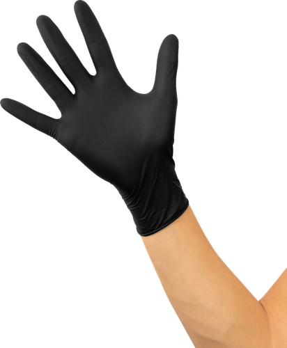 PARTS UNLIMITED Nitrile Gloves - 6.5 MIL - 2XL - 90-Pack PU-GLV65BXXL