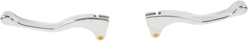PARTS UNLIMITED Shorty Power Lever Set - Silver 44-1111