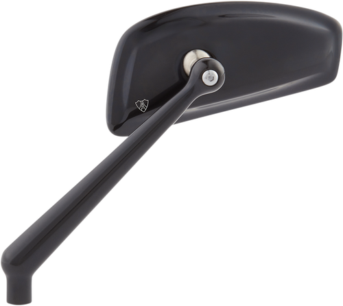 ARLEN NESS Mirror - Tearchop - Side View - Teardrop - Black - Left 510-004