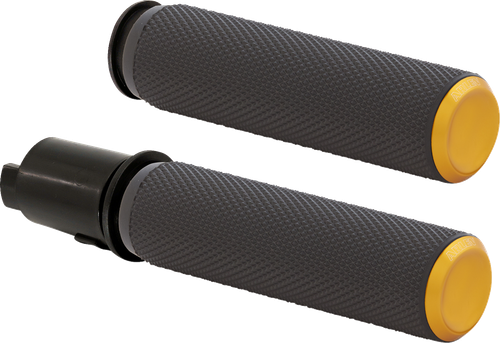 ARLEN NESS Knurled Grips - TBW - Gold 500-054