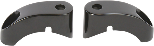 ARLEN NESS Turn Signal Mounts - 39 mm Front Forks - Black 12-738